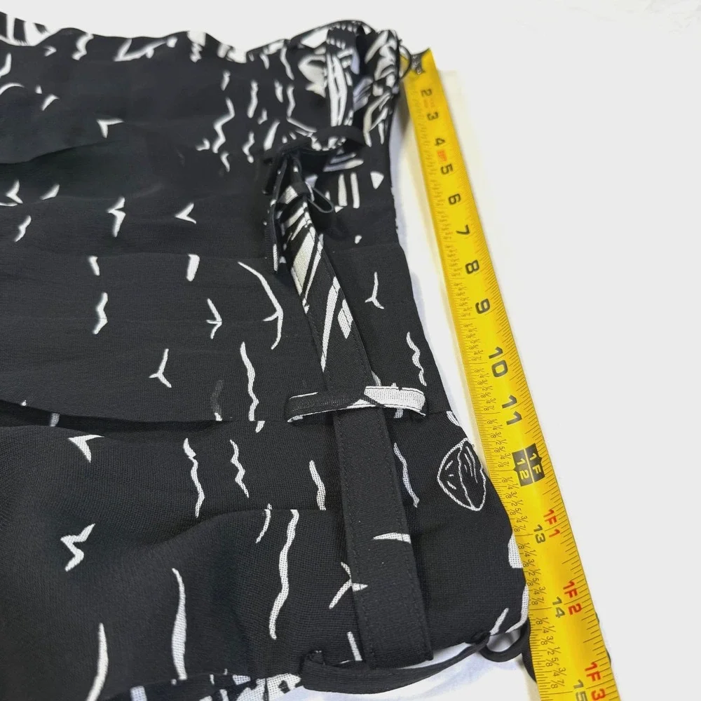 Ralph Lauren Purple Label Keri Beach Print Silk Gauze‎ Shorts Women's Size Small
